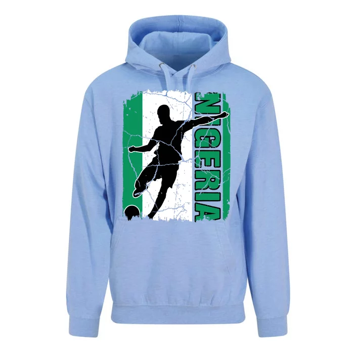 Nigeria Soccer Team Nigerian Flag Jersey Football Fans Unisex Surf Hoodie