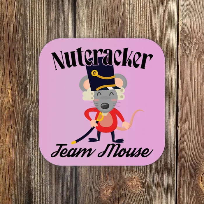 Nutcracker Soldier Toy Christmas Dance Team Mouse Coaster