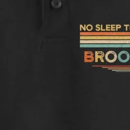 No Sleep Til Brooklyn Old School Portable Stereo Retro Dry Zone Grid Performance Polo