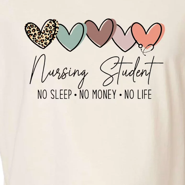 Nursing Student The Struggle for Success Garment-Dyed Women's Muscle Tee