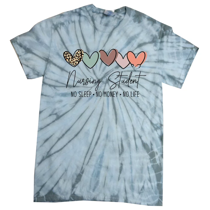 Nursing Student The Struggle for Success Tie-Dye T-Shirt