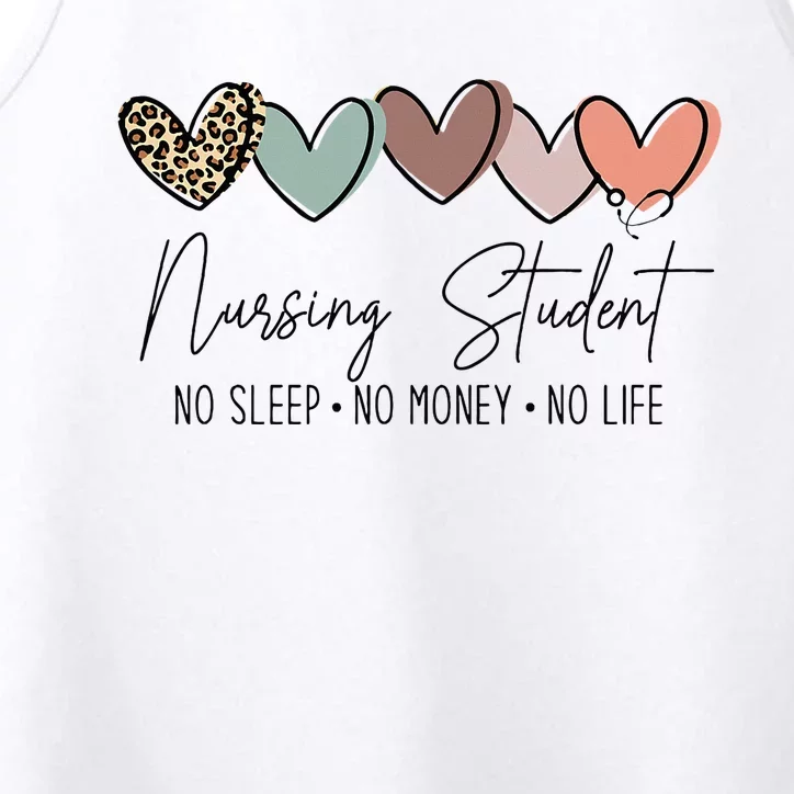 Nursing Student The Struggle for Success Performance Tank