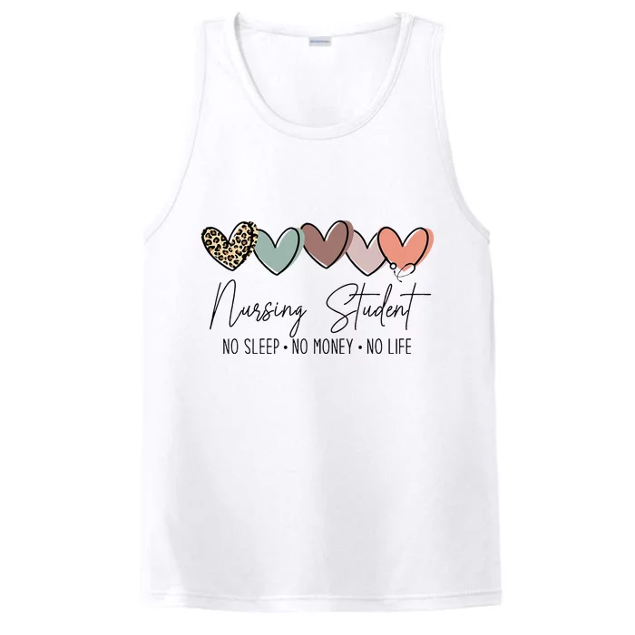 Nursing Student The Struggle for Success Performance Tank