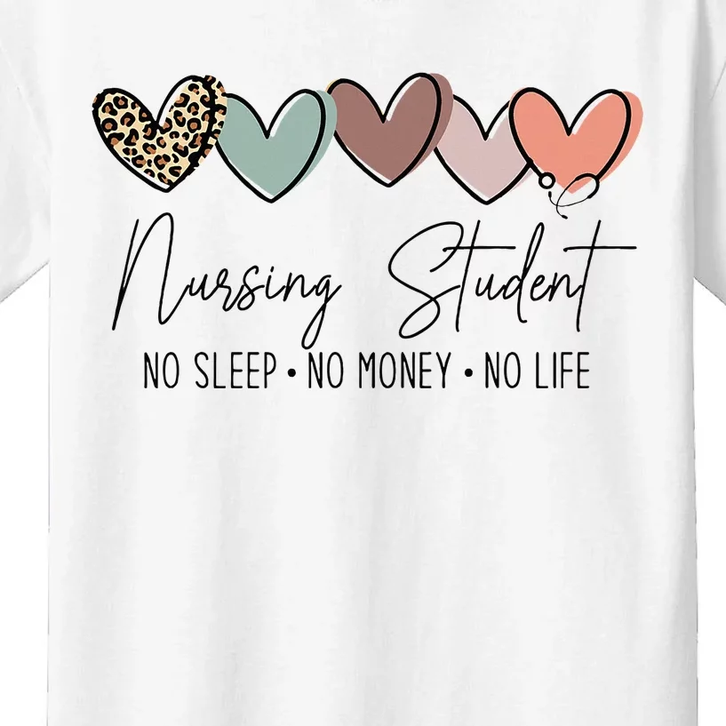 Nursing Student The Struggle for Success Kids T-Shirt