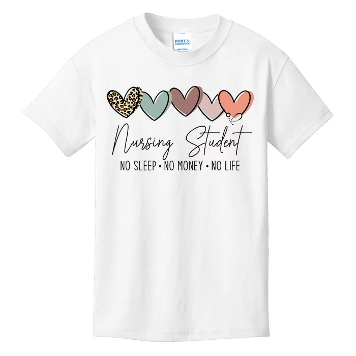 Nursing Student The Struggle for Success Kids T-Shirt