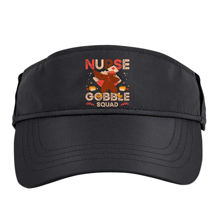 Nurse Squad Thanksgiving Fall Nursing Adult Drive Performance Visor