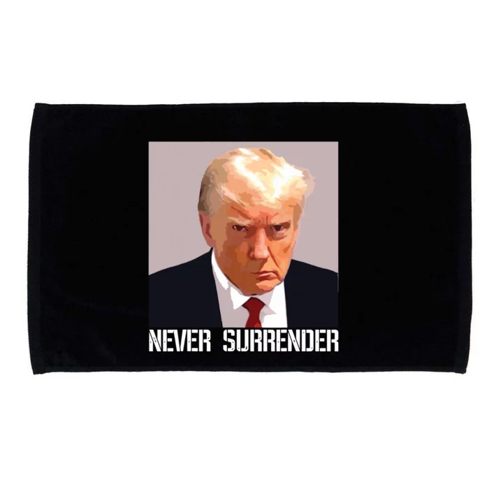 Never Surrender Trump Legend Trump Free Trump Microfiber Hand Towel