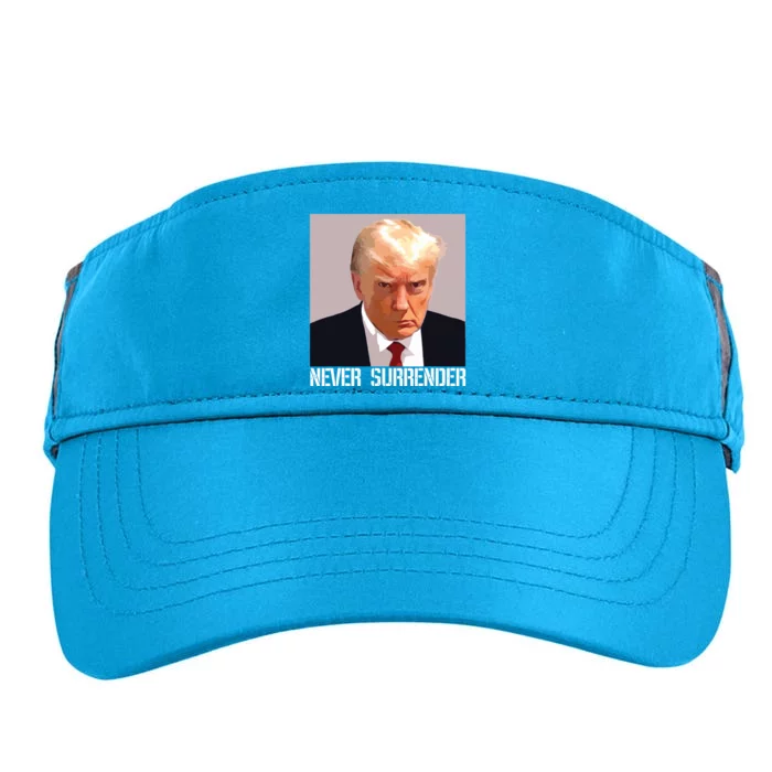 Never Surrender Trump Legend Trump Free Trump Adult Drive Performance Visor