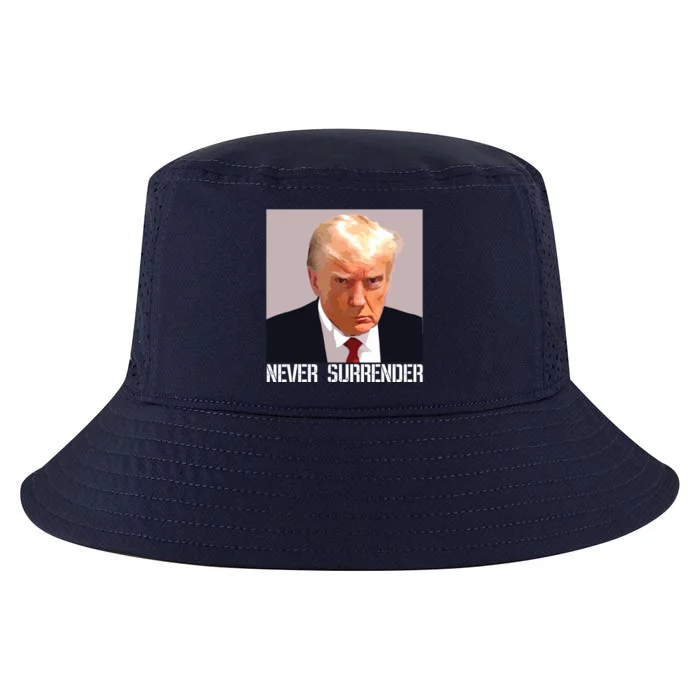 Never Surrender Trump Legend Trump Free Trump Cool Comfort Performance Bucket Hat