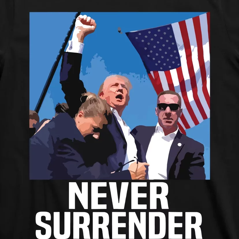 Never Surrender Trump T-Shirt