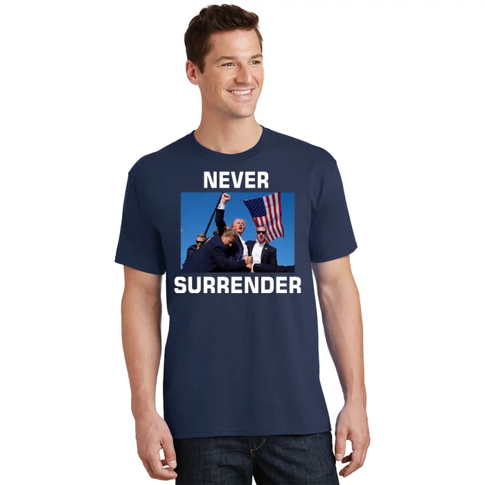 Never Surrender Trump Pennsylvania Rally T-Shirt