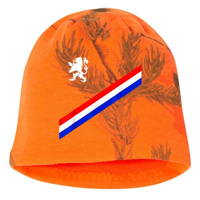 Netherlands Soccer Team Dutch Flag Jersey Football Fans Kati - Camo Knit Beanie