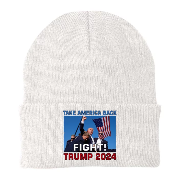 Never Surrender Trump Pennsylvania Rally Knit Cap Winter Beanie