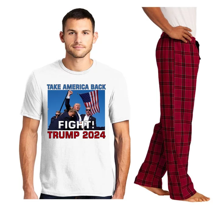 Never Surrender Trump Pennsylvania Rally Pajama Set