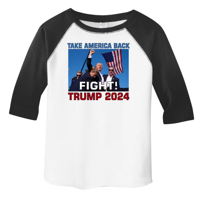 Never Surrender Trump Pennsylvania Rally Toddler Fine Jersey T-Shirt