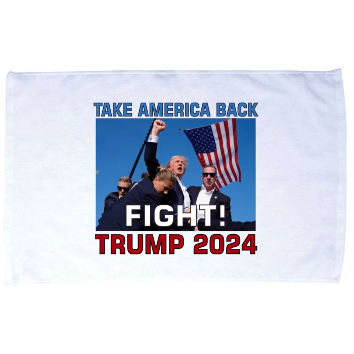 Never Surrender Trump Pennsylvania Rally Microfiber Hand Towel