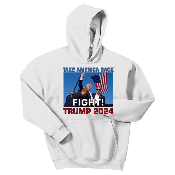 Never Surrender Trump Pennsylvania Rally Kids Hoodie