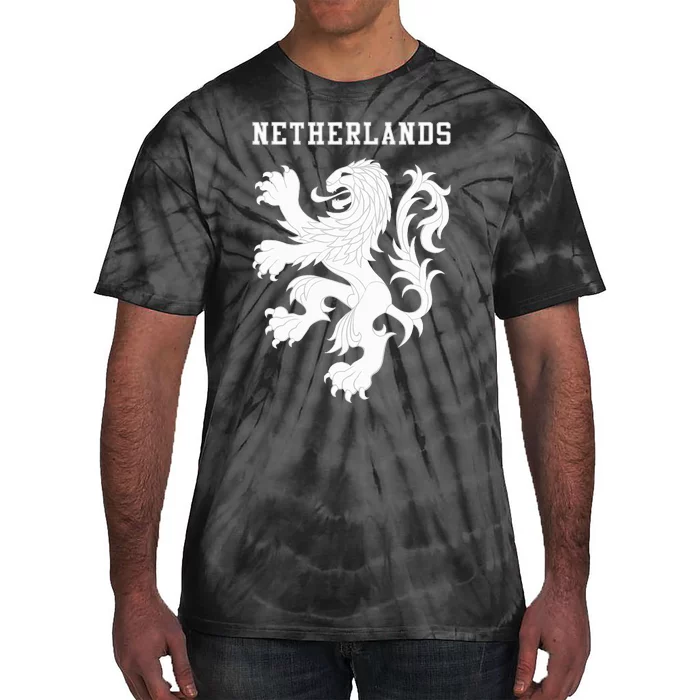 Netherlands Soccer Team National Lion Football Jersey Dutch Tie-Dye T-Shirt