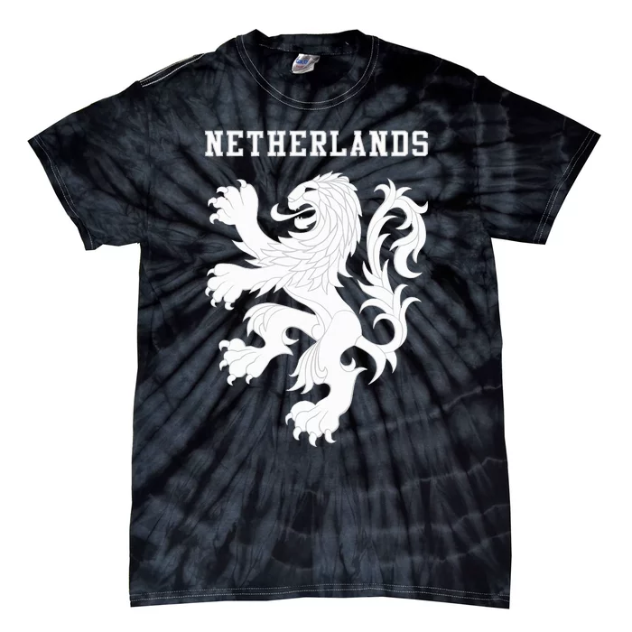 Netherlands Soccer Team National Lion Football Jersey Dutch Tie-Dye T-Shirt