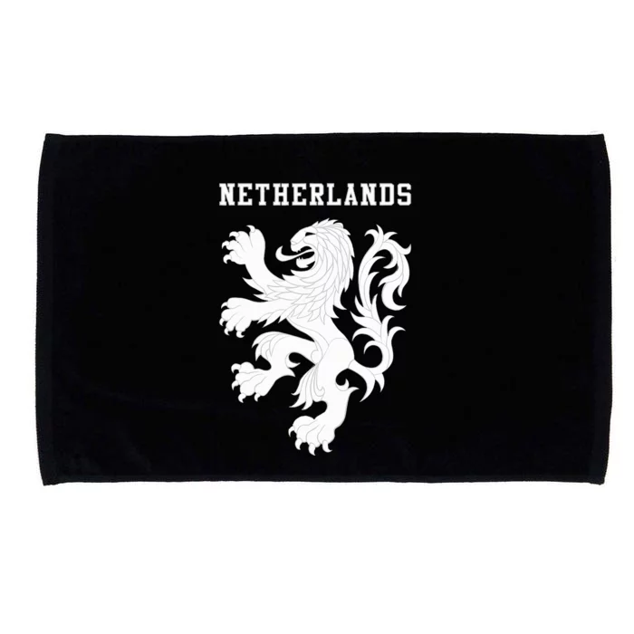 Netherlands Soccer Team National Lion Football Jersey Dutch Microfiber Hand Towel