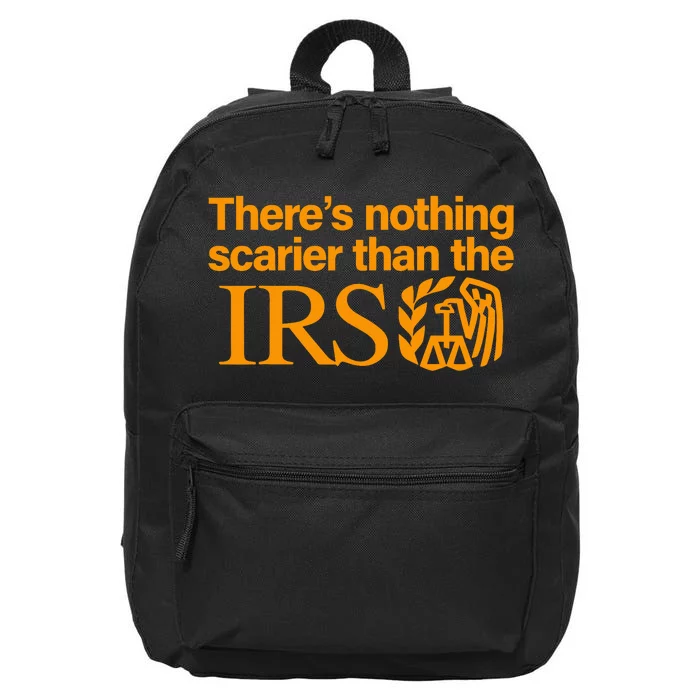 Nothing Scarier Than The Irs Funny Halloween Costume Women 16 in Basic Backpack