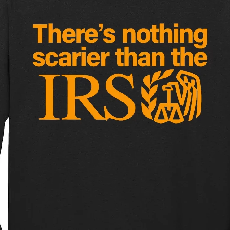 Nothing Scarier Than The Irs Funny Halloween Costume Women Tall Long Sleeve T-Shirt