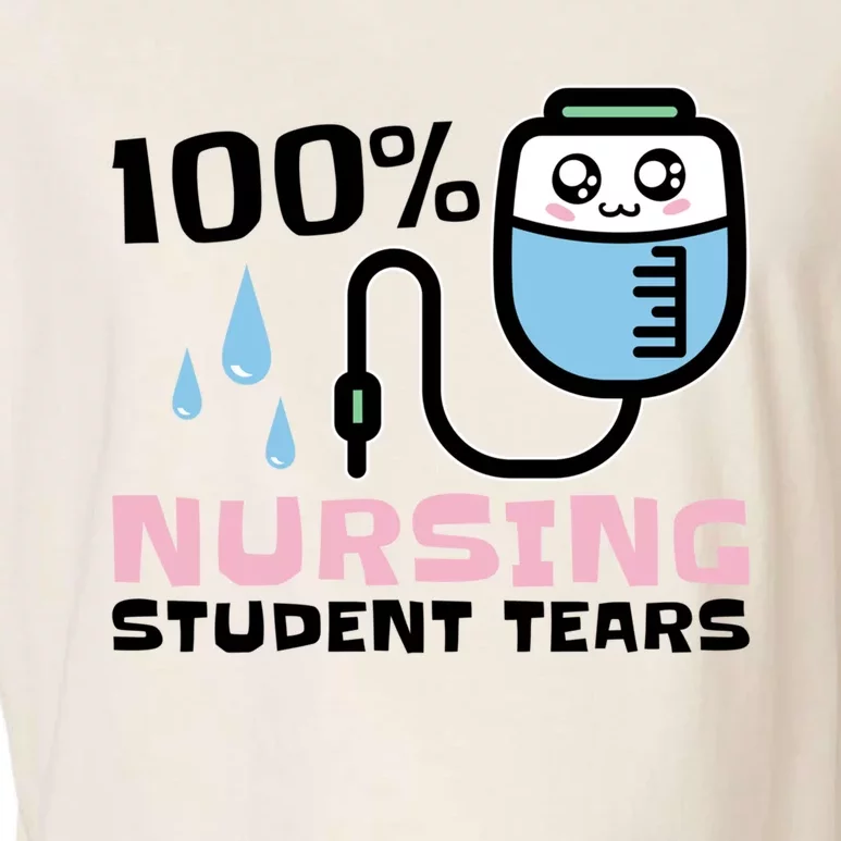 Nursing Student Tears Great Gift Garment-Dyed Women's Muscle Tee