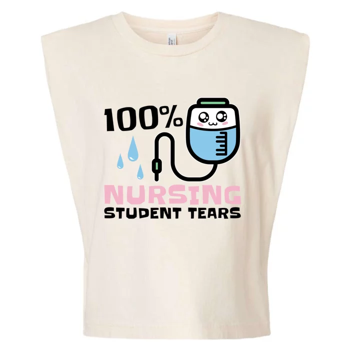 Nursing Student Tears Great Gift Garment-Dyed Women's Muscle Tee