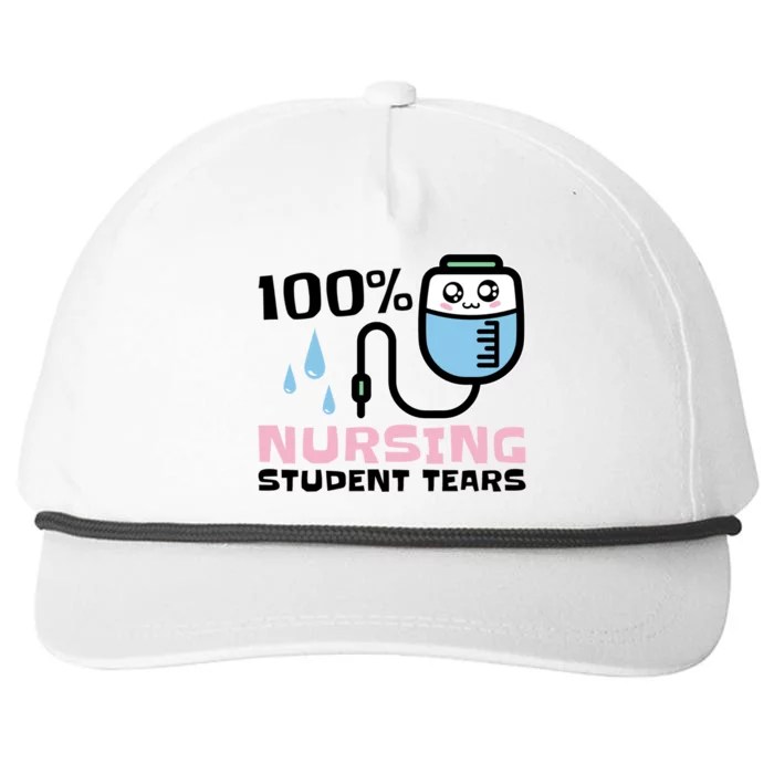 Nursing Student Tears Great Gift Snapback Five-Panel Rope Hat