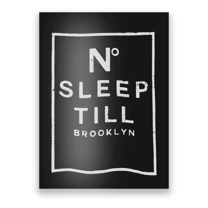 No Sleep Til Brooklyn Poster