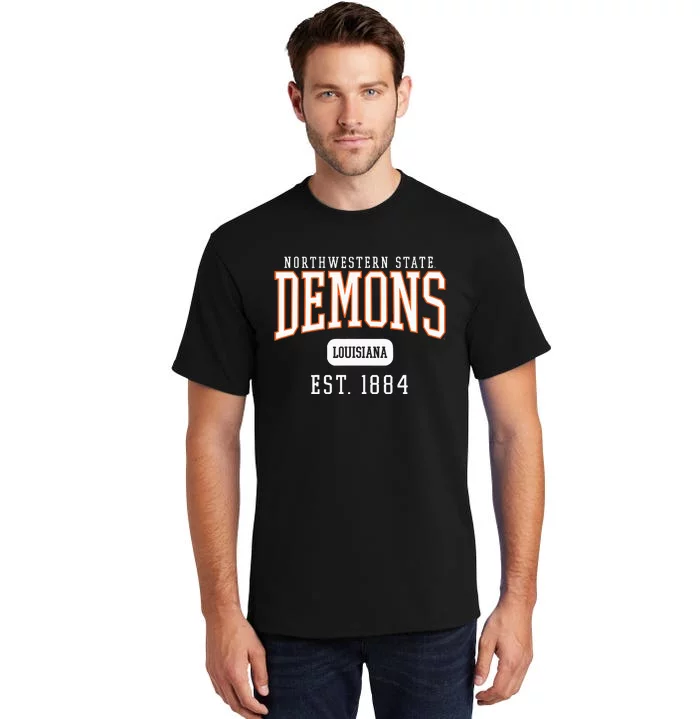 Northwestern State University Nsu Demons Est. Date Tall T-Shirt