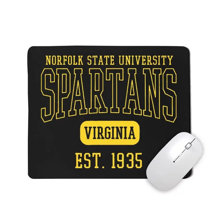 Norfolk State University Spartans Est. Date Mousepad