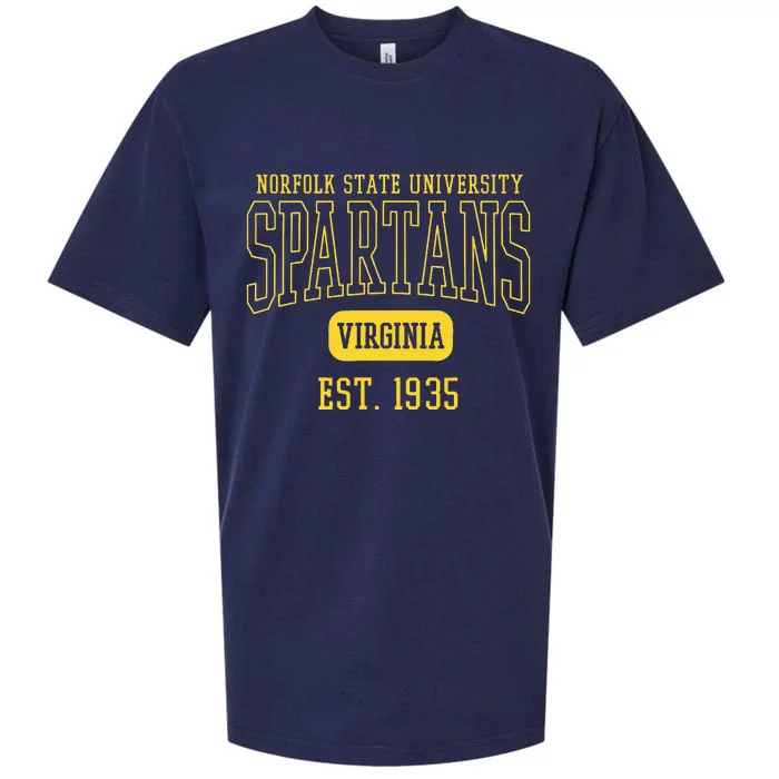 Norfolk State University Spartans Est. Date Sueded Cloud Jersey T-Shirt