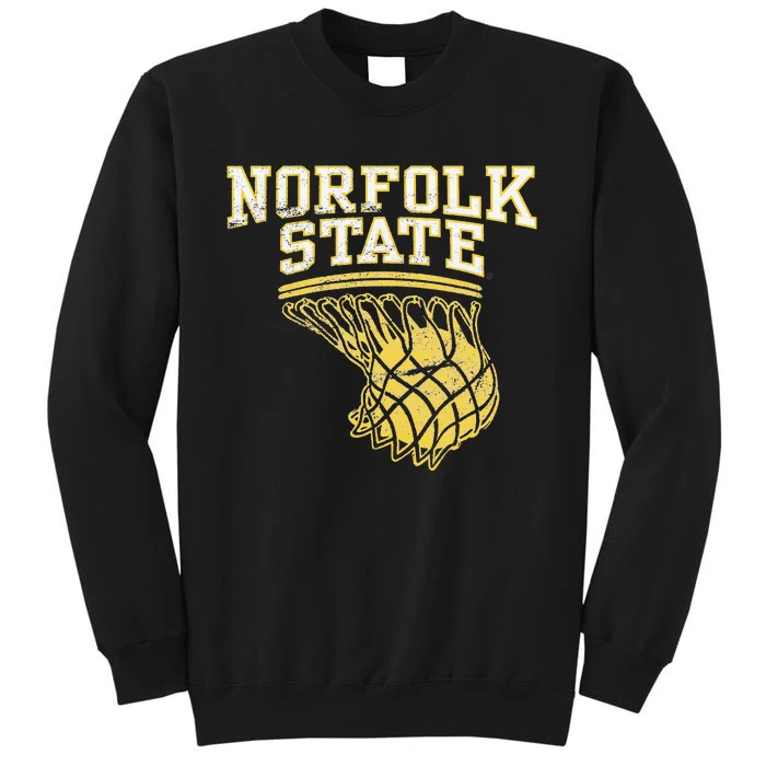 Norfolk State University Spartans Basketball Hoop Tall Sweatshirt