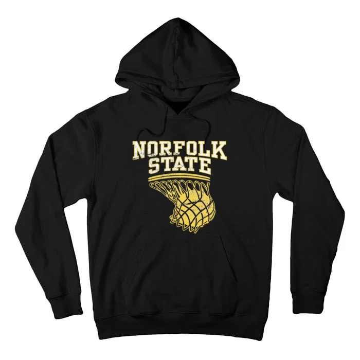 Norfolk State University Spartans Basketball Hoop Tall Hoodie