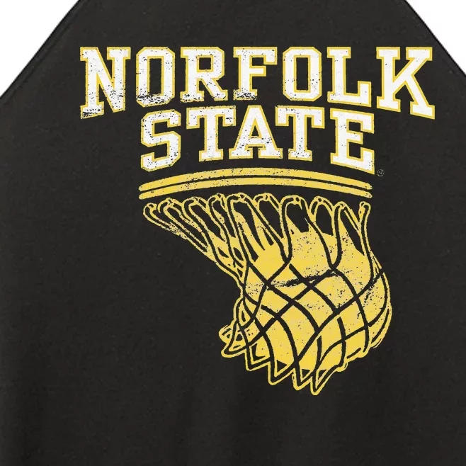 Norfolk State University Spartans Basketball Hoop Women’s Perfect Tri Rocker Tank