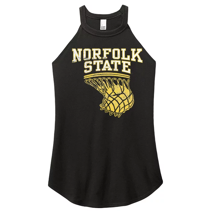 Norfolk State University Spartans Basketball Hoop Women’s Perfect Tri Rocker Tank