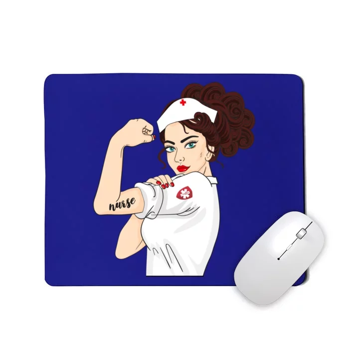 Nurse Strong Warrior Proud Nurses And Students Gift Mousepad