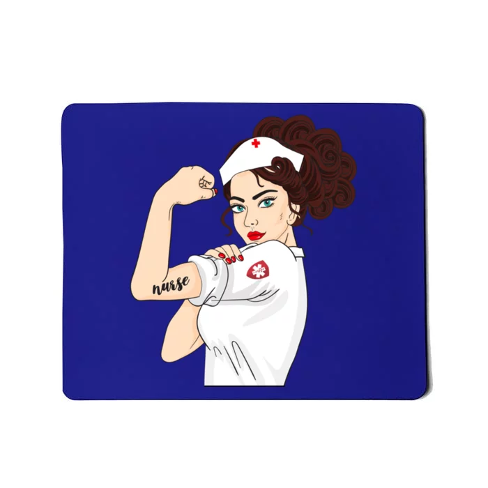 Nurse Strong Warrior Proud Nurses And Students Gift Mousepad