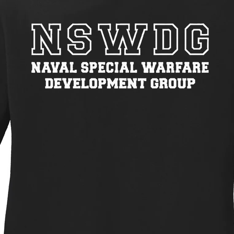 . Naval Special Warfare Development Ladies Long Sleeve Shirt