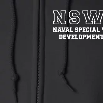 . Naval Special Warfare Development Full Zip Hoodie