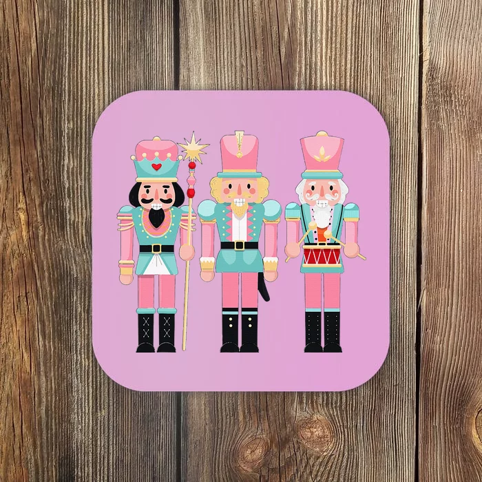 Nutcracker Squad Xmas Christmas Pajamas Coaster