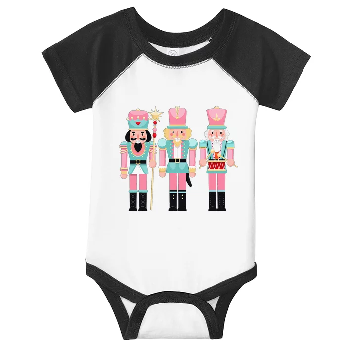 Nutcracker Squad Xmas Christmas Pajamas Infant Baby Jersey Bodysuit