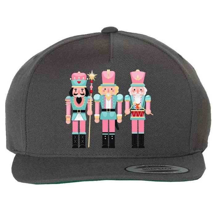 Nutcracker Squad Xmas Christmas Pajamas Wool Snapback Cap