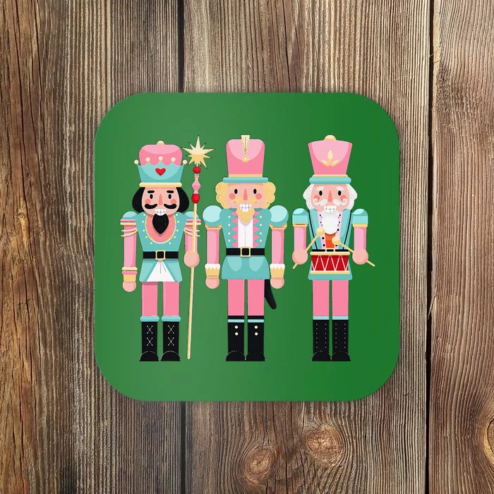 Nutcracker Squad Xmas Christmas Pajamas Coaster