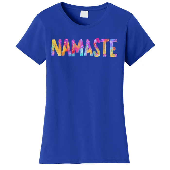 Namaste Tee And Tropical Summer Fun Chill Feel Gift Women's T-Shirt