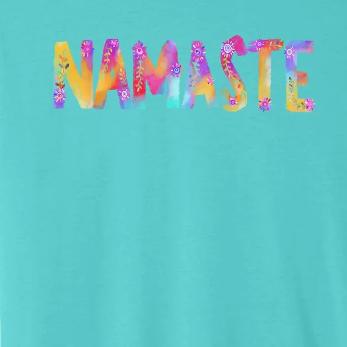 Namaste Tee And Tropical Summer Fun Chill Feel Gift ChromaSoft Performance T-Shirt