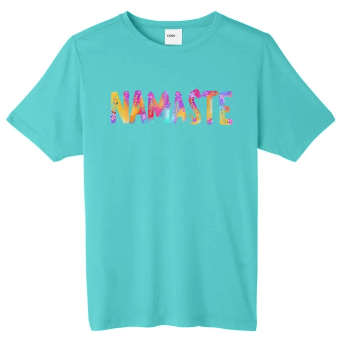 Namaste Tee And Tropical Summer Fun Chill Feel Gift ChromaSoft Performance T-Shirt