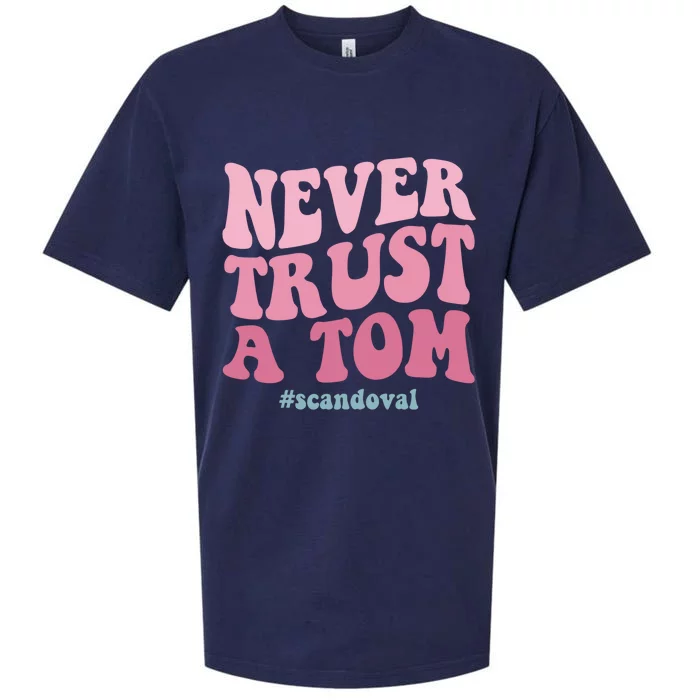 Never Trust A Tom Scandoval Sueded Cloud Jersey T-Shirt