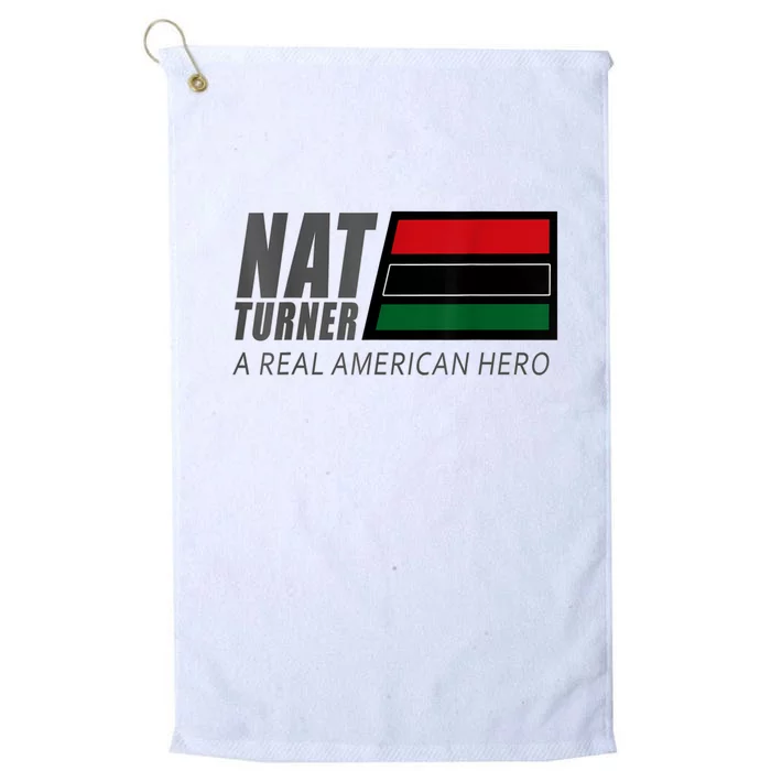 Nat Turner A Real American Hero Platinum Collection Golf Towel